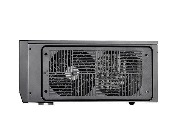 SilverStone PC-Gehäuse GD09B Geräuscharmes Gehäuse für Heimkinoumgebungen