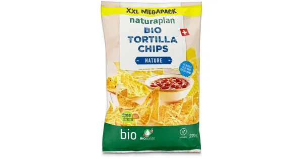 Naturaplan Bio Tortilla Chips Nature XL