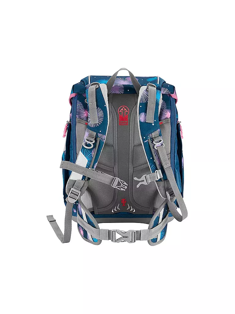 STEP BY STEP Schultaschen Set 6tlg - 2in1 Plus Mermaid Delia blau
