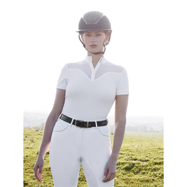 Wedstrijdshirt LeMieux Emily Long Sleeve Wit