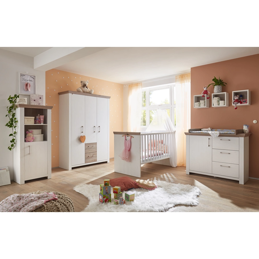Mäusbacher Kinderzimmer New York Inkl. Standregal und Hängeregalen
