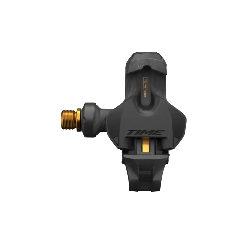 Time XPRO 12 SL Q-Factor 51 Ceramic Titanium Carbon Race Pedalen Zwart/Goud