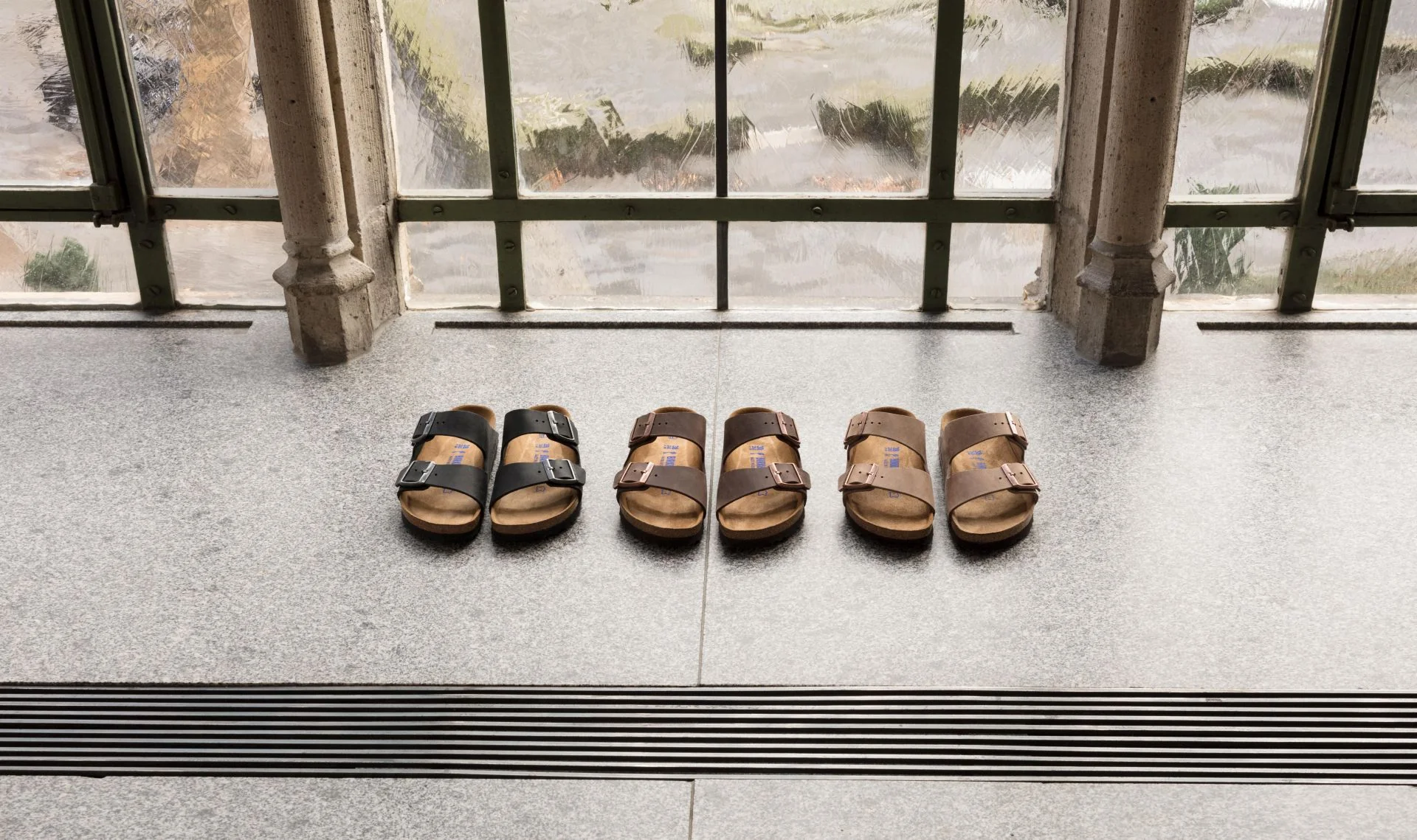Birkenstock  Arizona Oiled sandaler - sort