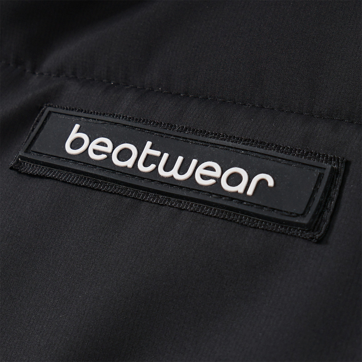 Beatwear Jungen Jacke warm wattiert schwarz
