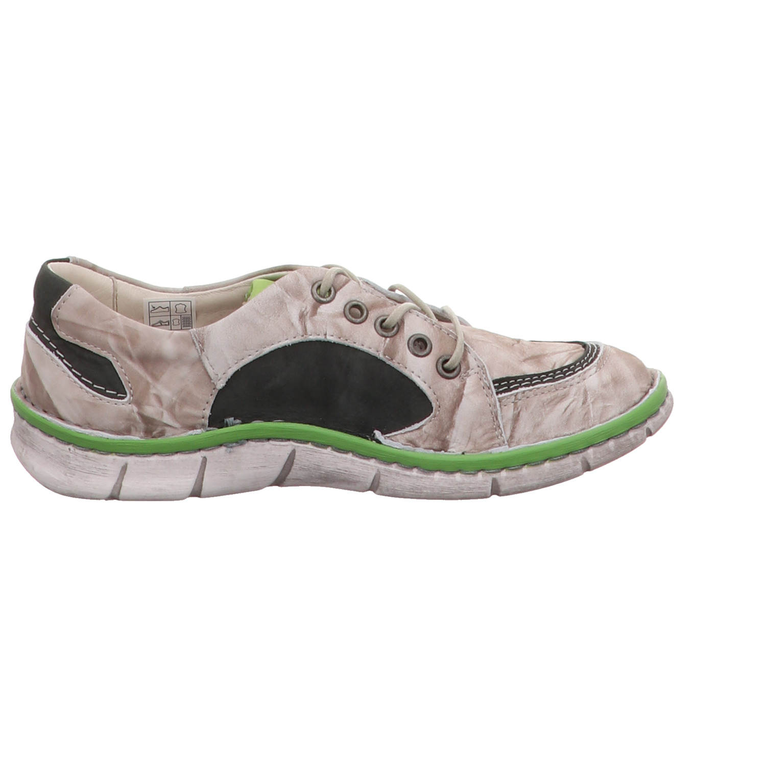 Krisbut Schnürhalbschuh grau