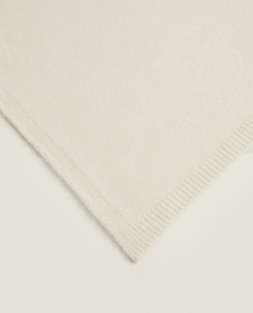 COBERTOR DE TRICÔ DE CASHMERE