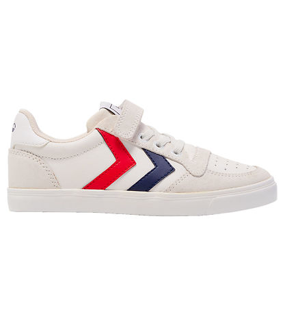 Hummel Schuhe - Slimmer Stadil Leather Low Jr - Weiß