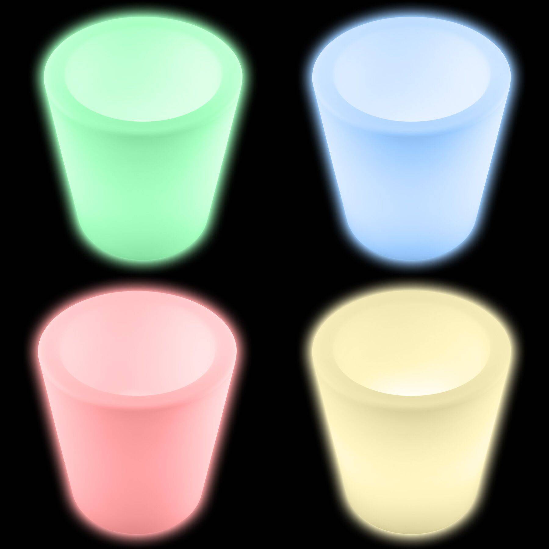Leuchtzylinder Luminous Curve Cooler