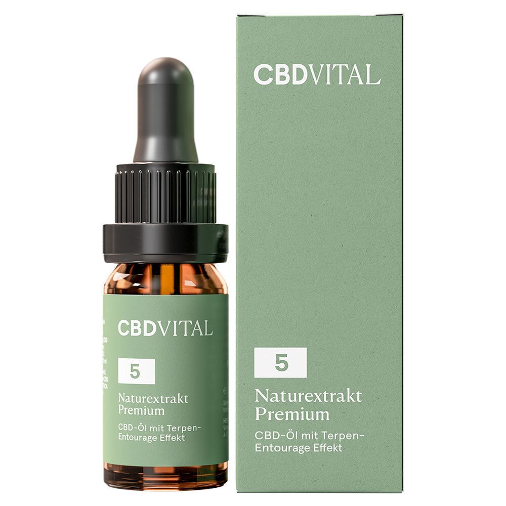 CBD VITAL Naturextrakt Premium CBD Öl 5%