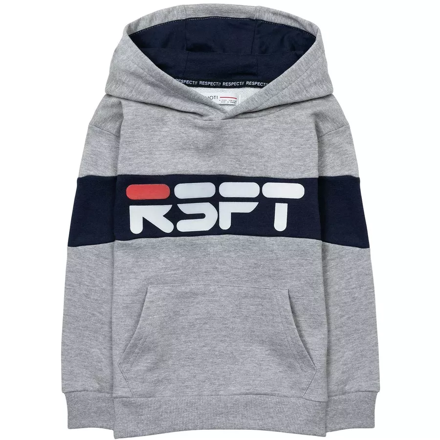 MINOTI Hoodie Hellgrau