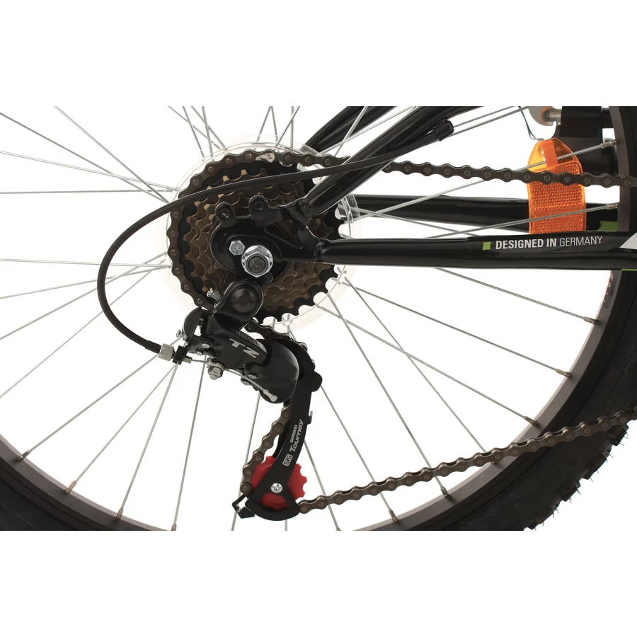 KS Cycling Kinderfahrrad 24'' Zodiac RH 38 cm weiß-grün