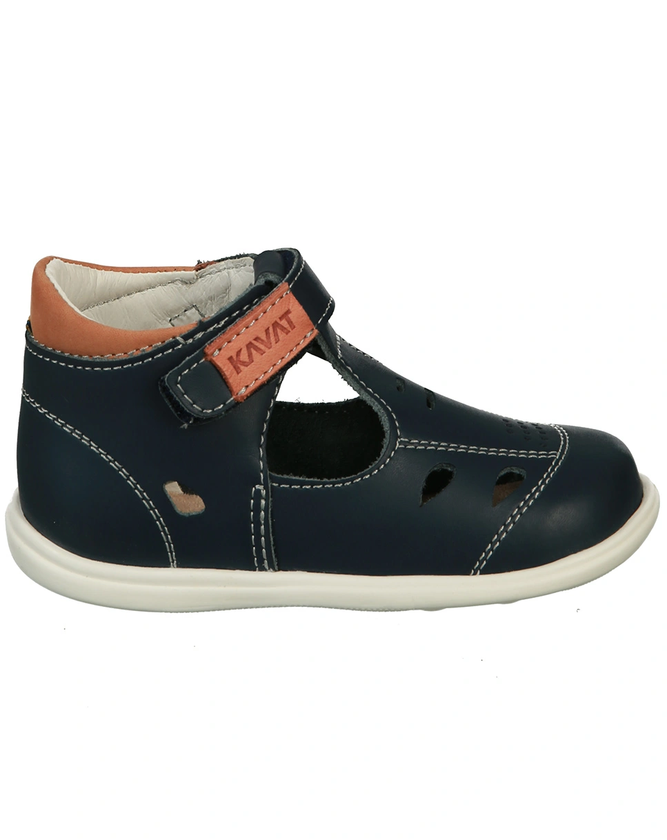 Klett-Lauflernsandalen BACKE XC in blau