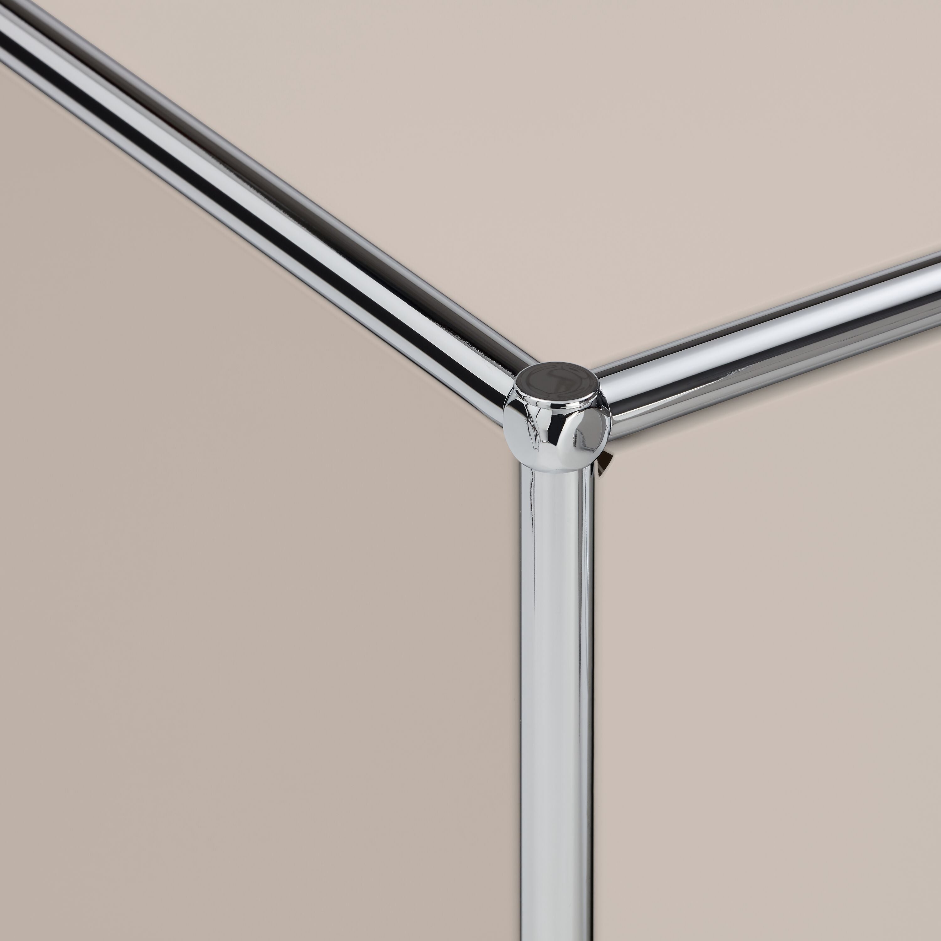 FLEXCUBE Eckschreibtisch - Taupe / B: 152.0 cm x T: 115.0 cm x H: 80.0 cm