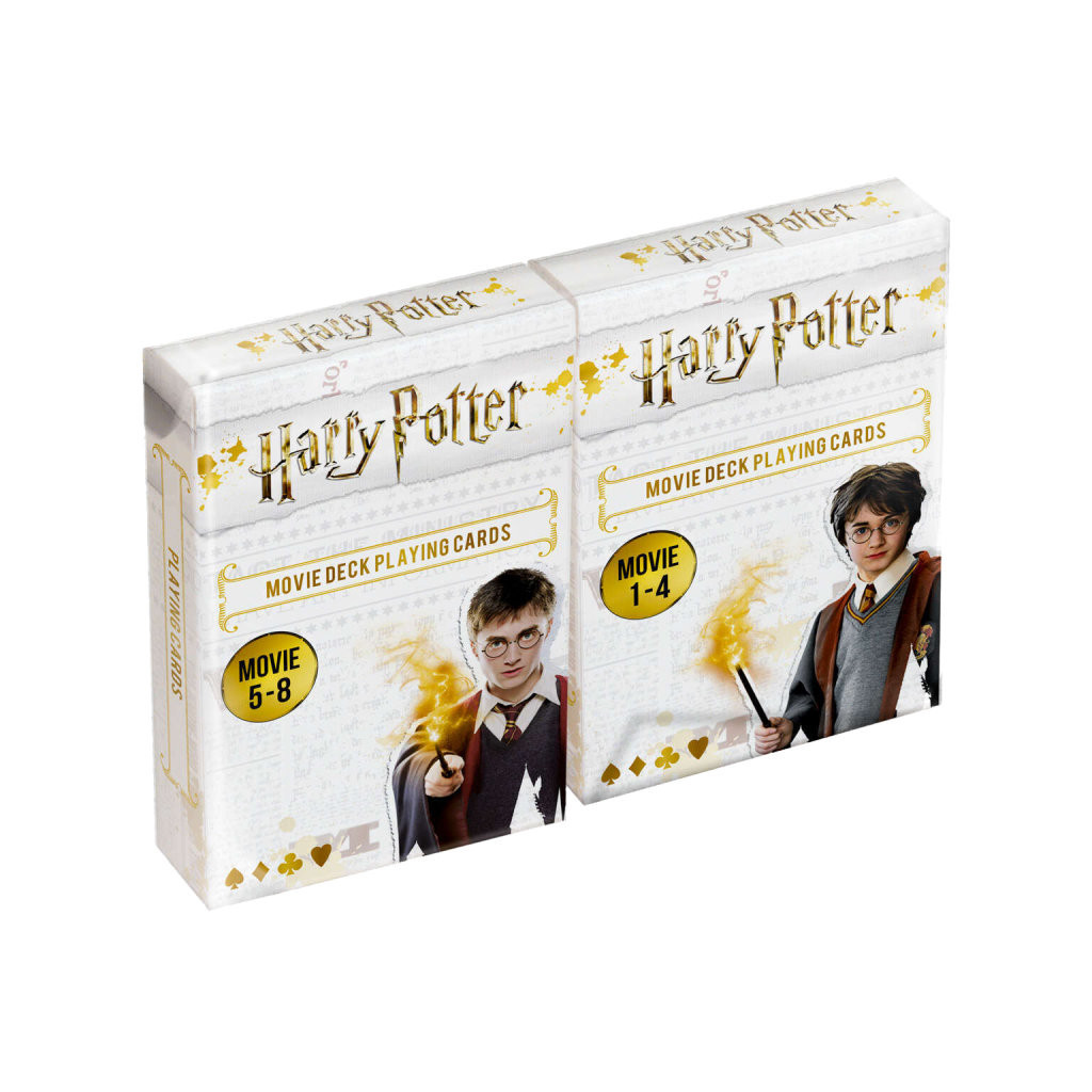 Pack de 2 Jeux de 54 Cartes - Harry Potter