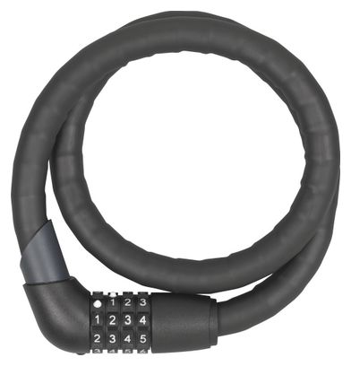 ABUS Antivol TRESOR STEEL-O-FLEX 1360 110cm Noir