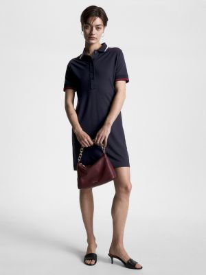 Vestido Polo Mini Listrado Global