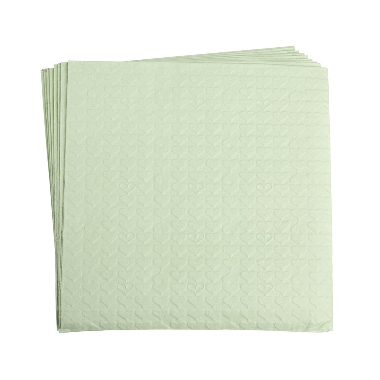 mintgrün, L 16,5 x B 16,5 cm, 16 Stück