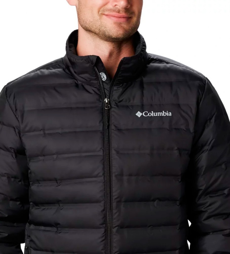 Jaqueta de plumas Columbia Plumn Lake 22, preta