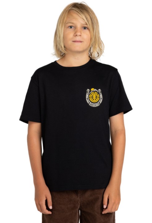 Element Horse Shoe SS Youth Flint Black