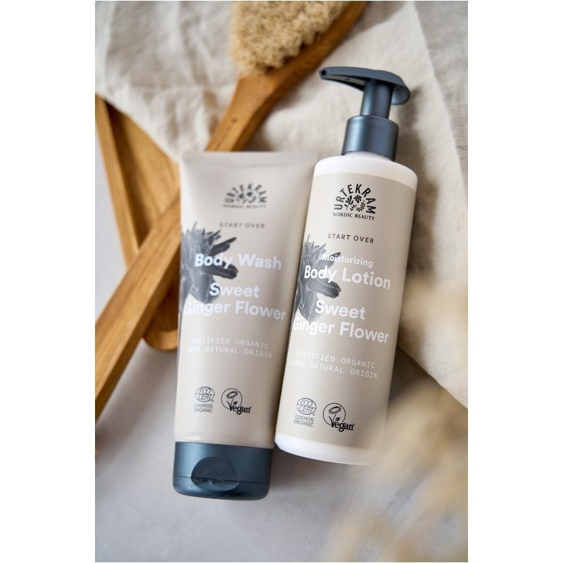 Urtekram Start Over Body Lotion Sweet Ginger Flower 245 ml