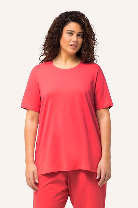 T-Shirt, A-Linie, Rundhalsausschnitt, Halbarm