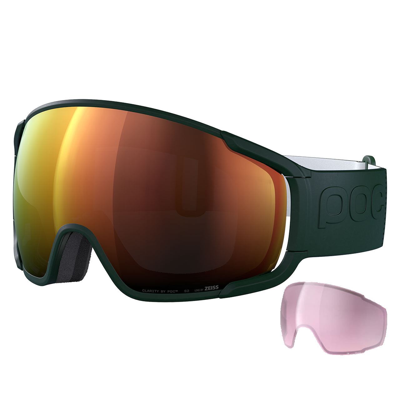 POC Zonula pargasite green/partly sunny orange   Ersatzscheibe | POC Skibrillen | POC | P | MARKEN | XSPO