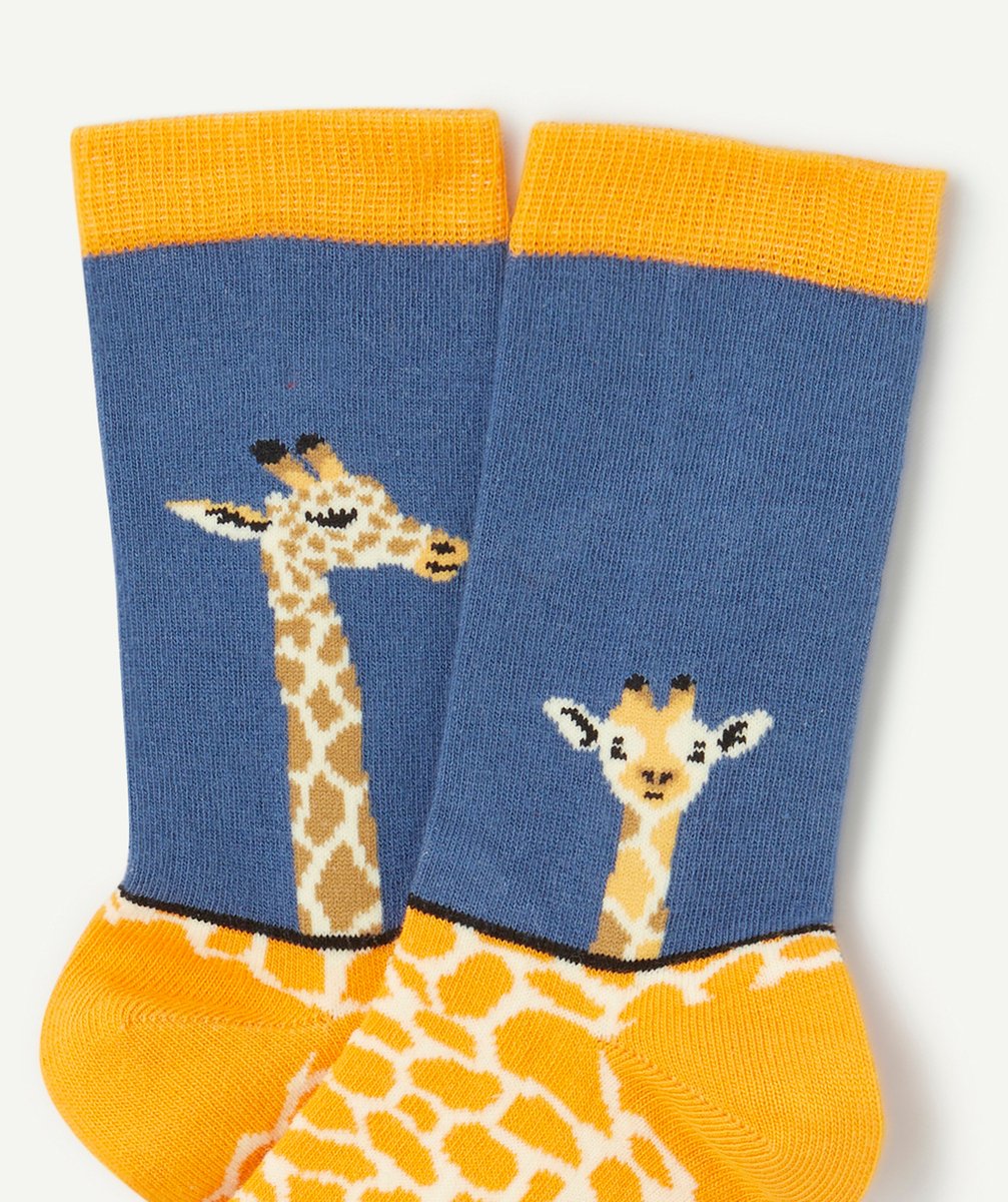 JIMMY LIONPAIRE DE CHAUSSETTES THÈME GIRAFE