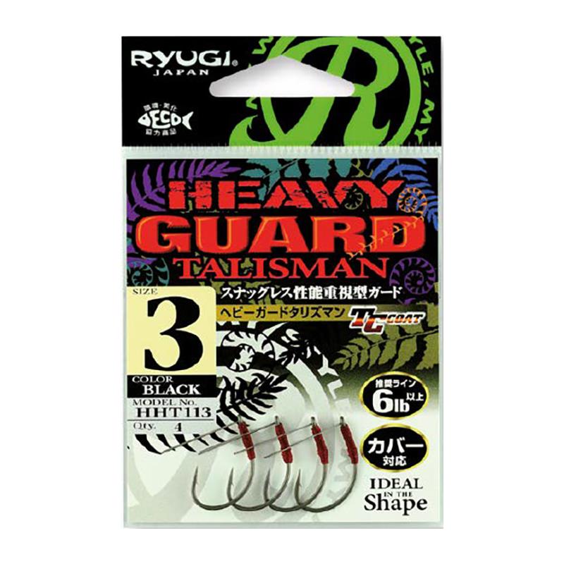Hameçon Simple Ryugi Heavy Guard Talisman - Par 4