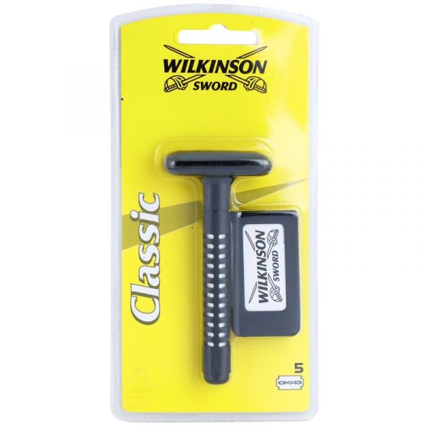 Wilkinson Classic Aparelho Barbear   Cabeças de Substituição 5 Unidades