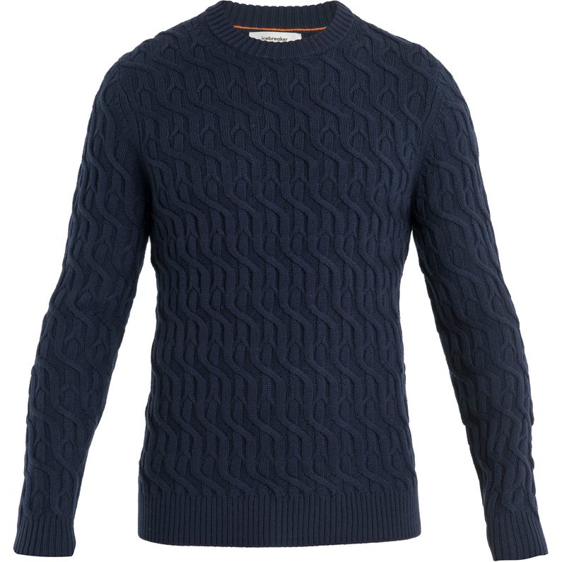 Icebreaker Herren Cable Knit Crewe Pullover