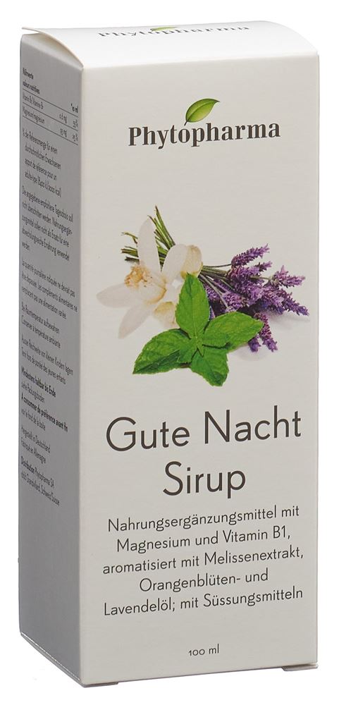 PHYTOPHARMA Gute Nacht<br>100 ml, Sirup