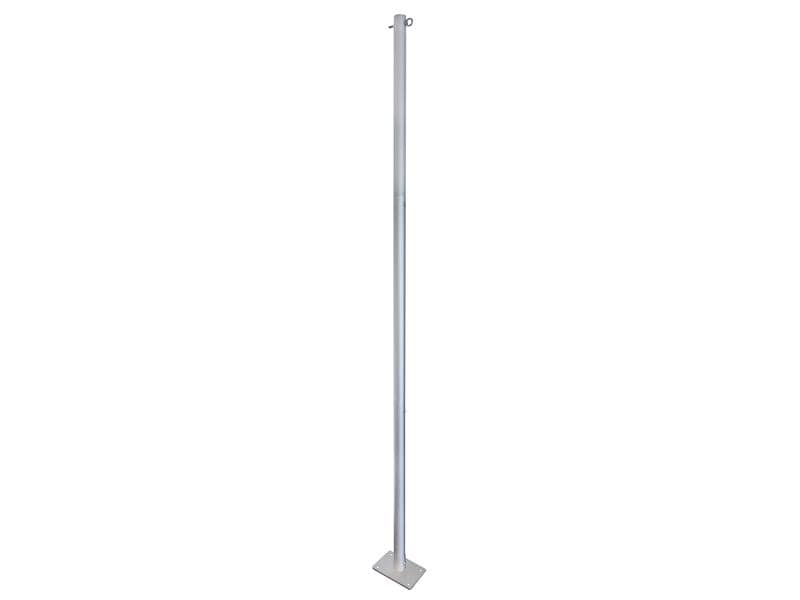 Windhager Sonnensegelmast Set Basic, 243 cm Segelmast