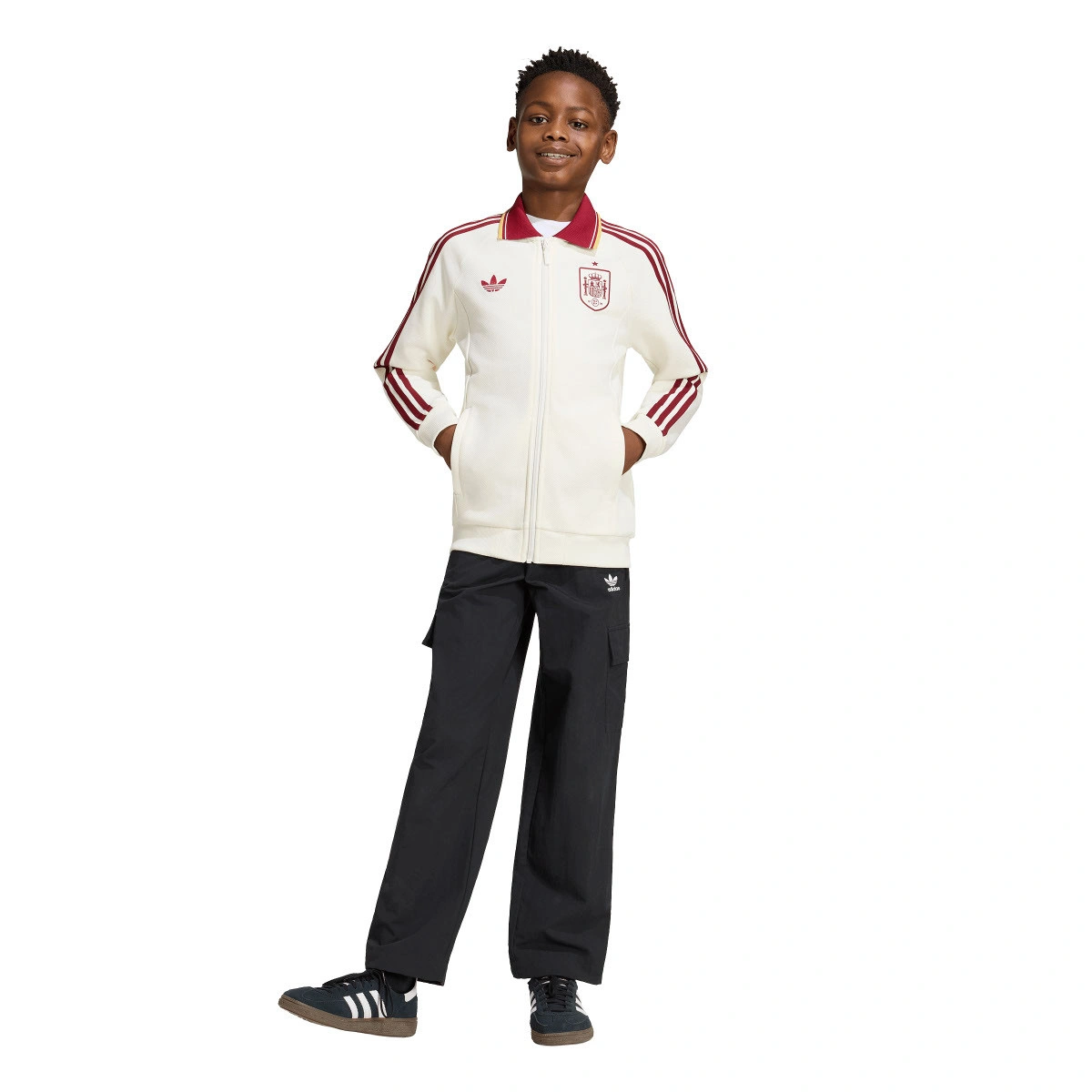 Casaco adidas Espanha Pre-Match Away Mundial 2026 Criança