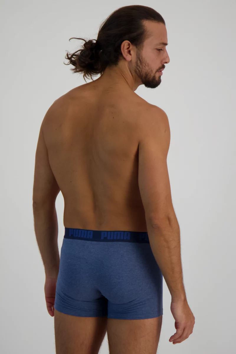 Puma 2-Pack Basic Herren Boxershort Bio-Cotton