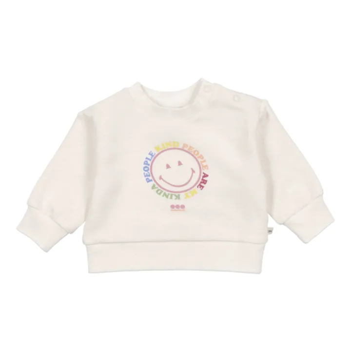 the new society Sweat Rolling Baby | Blanc