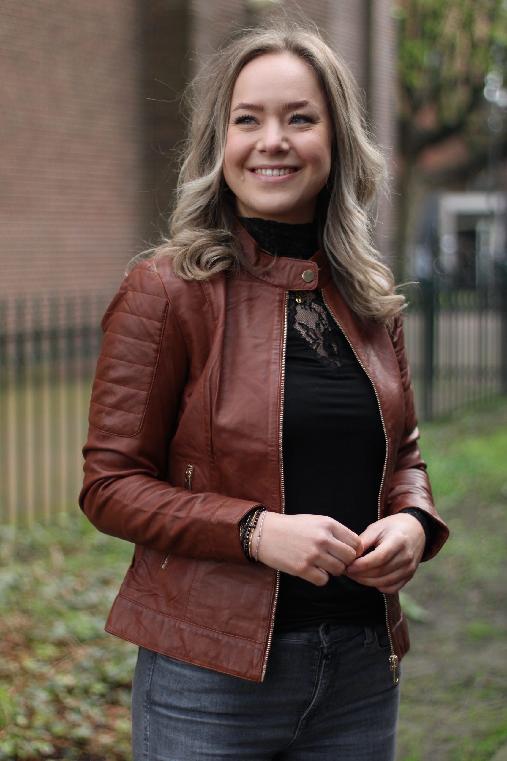 Chabo - Jordan Leather Jacket - Camel