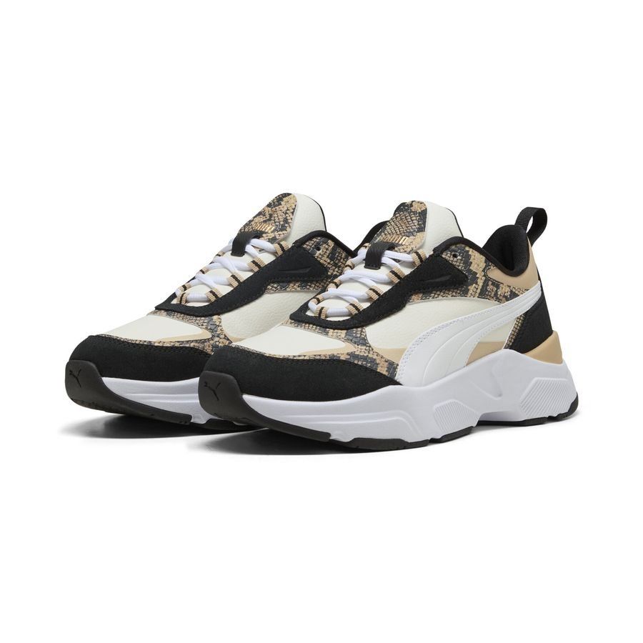 PUMA Cassis Chic Chaussures - Beige/Noir/Blanc