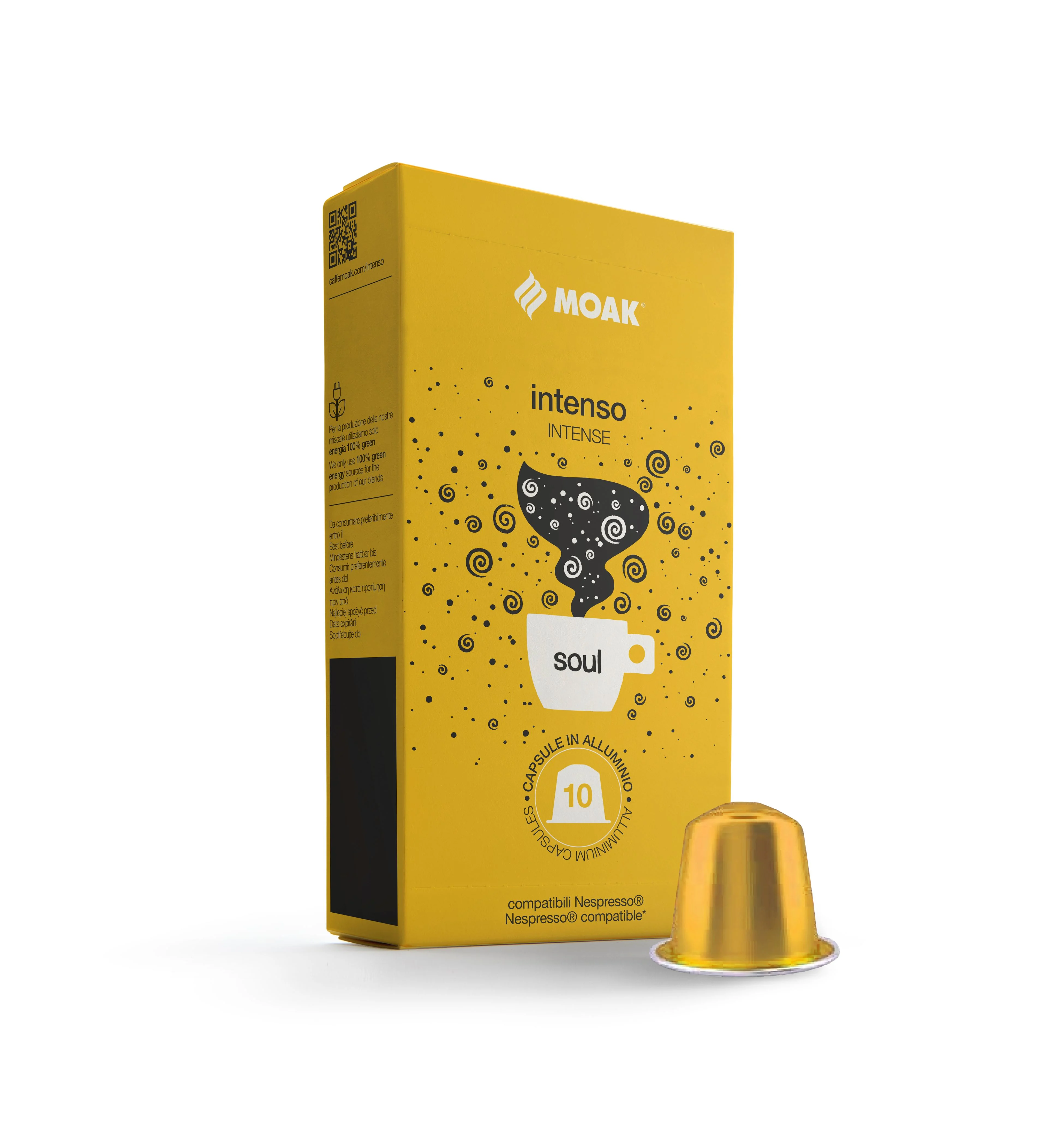 Caffe Moak My Intenso Soul 10 Kapseln Nespresso® kompatibel