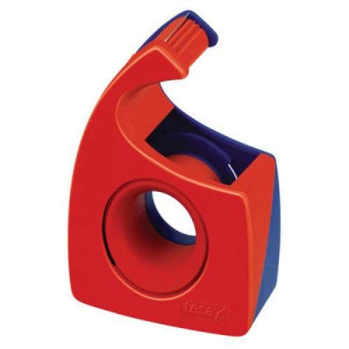 tesa Easy Cut® Handabroller, Rot Blau, leer
