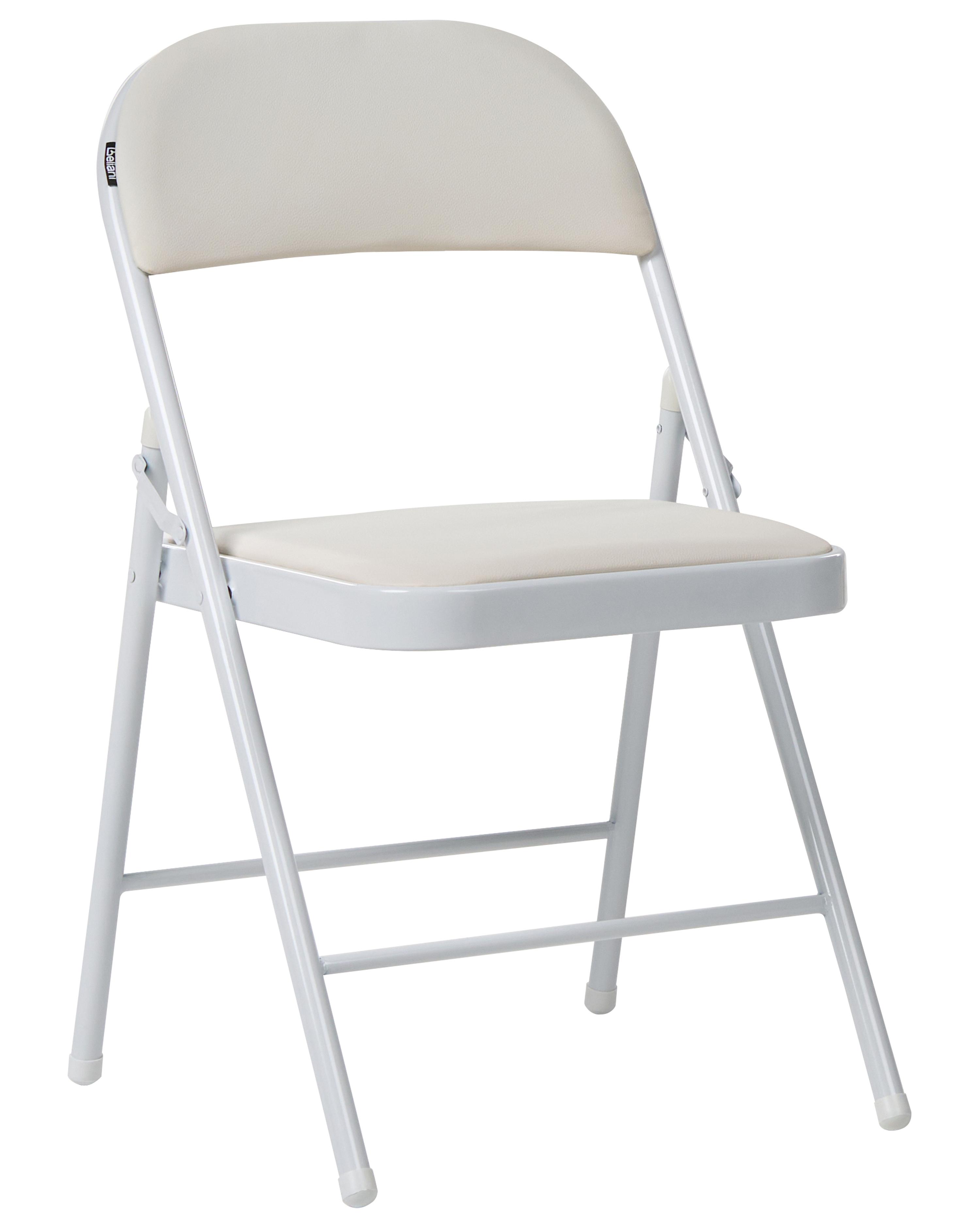 Set van 4 klapstoelen SHASTA Metaal Wit