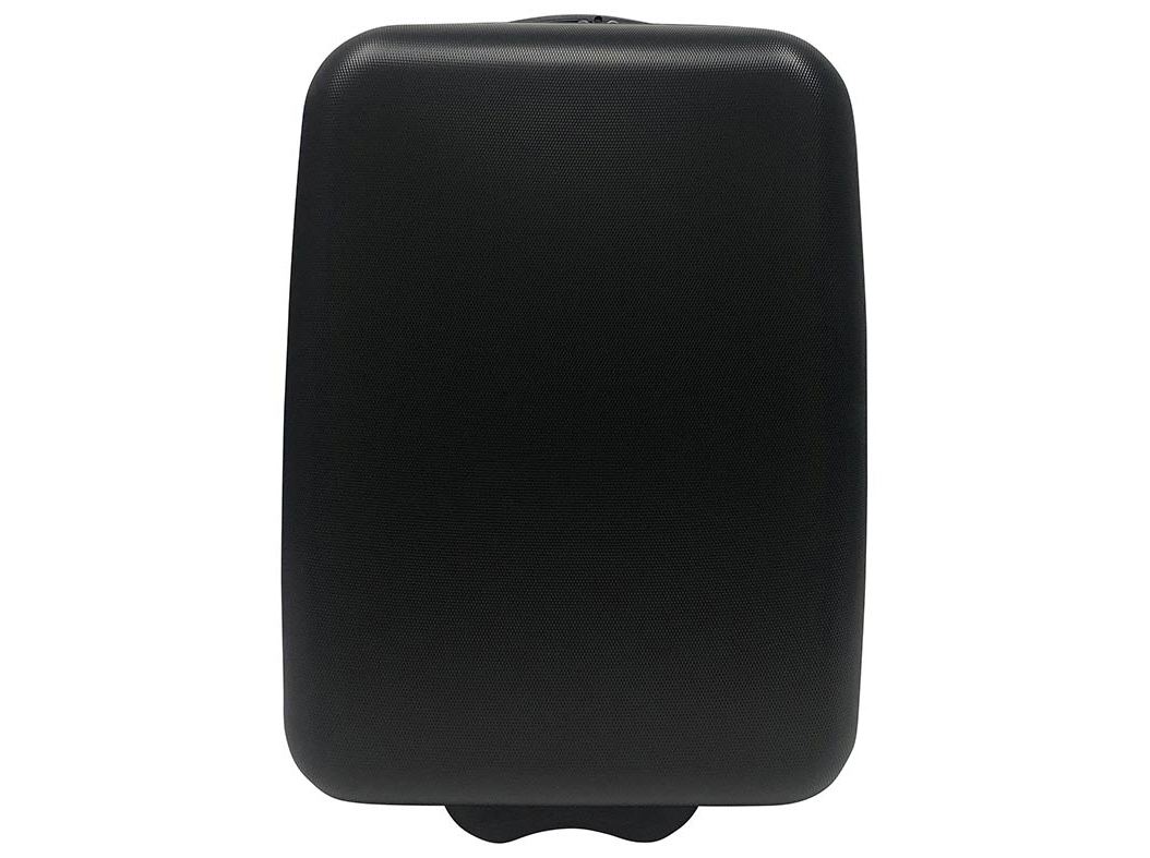 MALA DE CABINE RÍGIDA POLEGAR PRETO 2 RODAS 49CM
