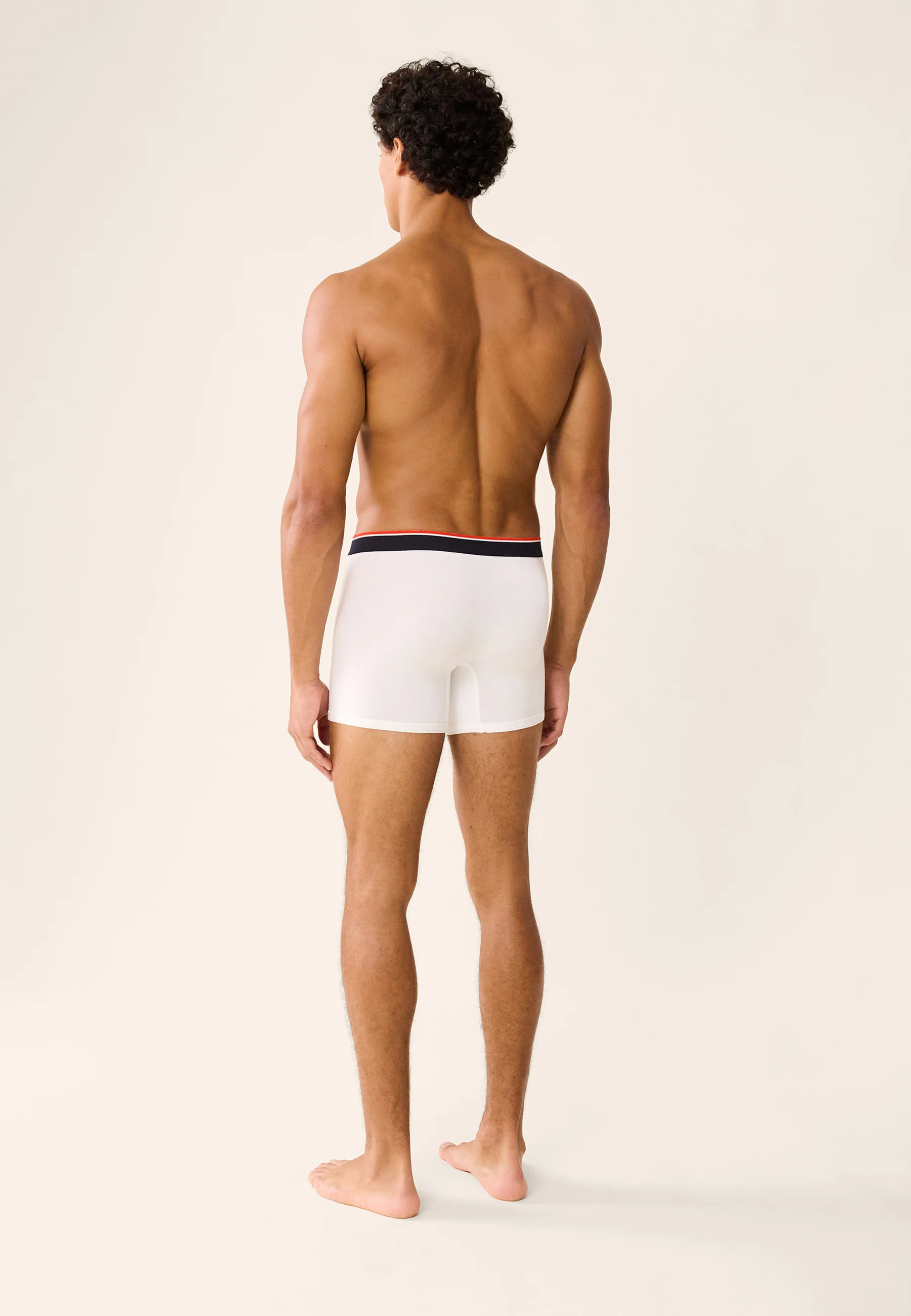 Boxer en coton LSF x Armor Lux-Le Petit Minou Blanc