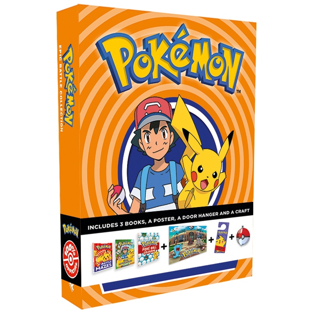 Pokémon Epische Schlacht, Mal- und Aktivitätsbuch-Kollektion