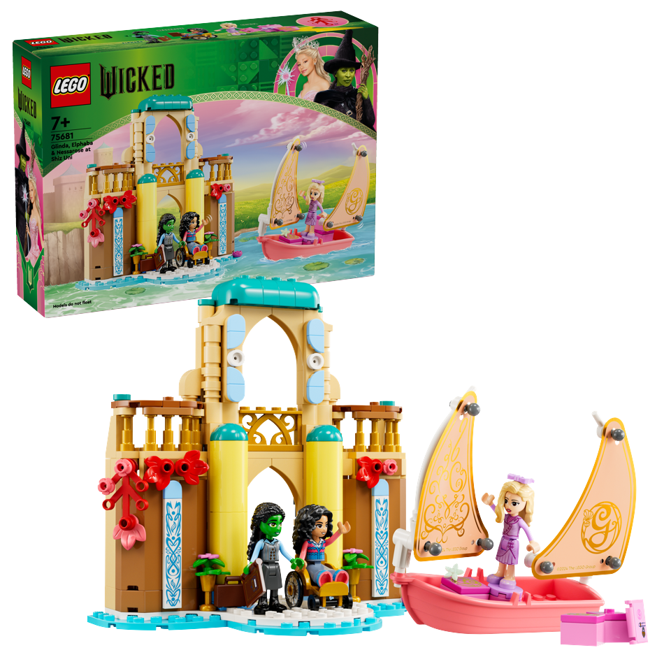 LEGO - Wicked - Glinda, Elphaba og Nessarose på Shiz-universitetet (75681)