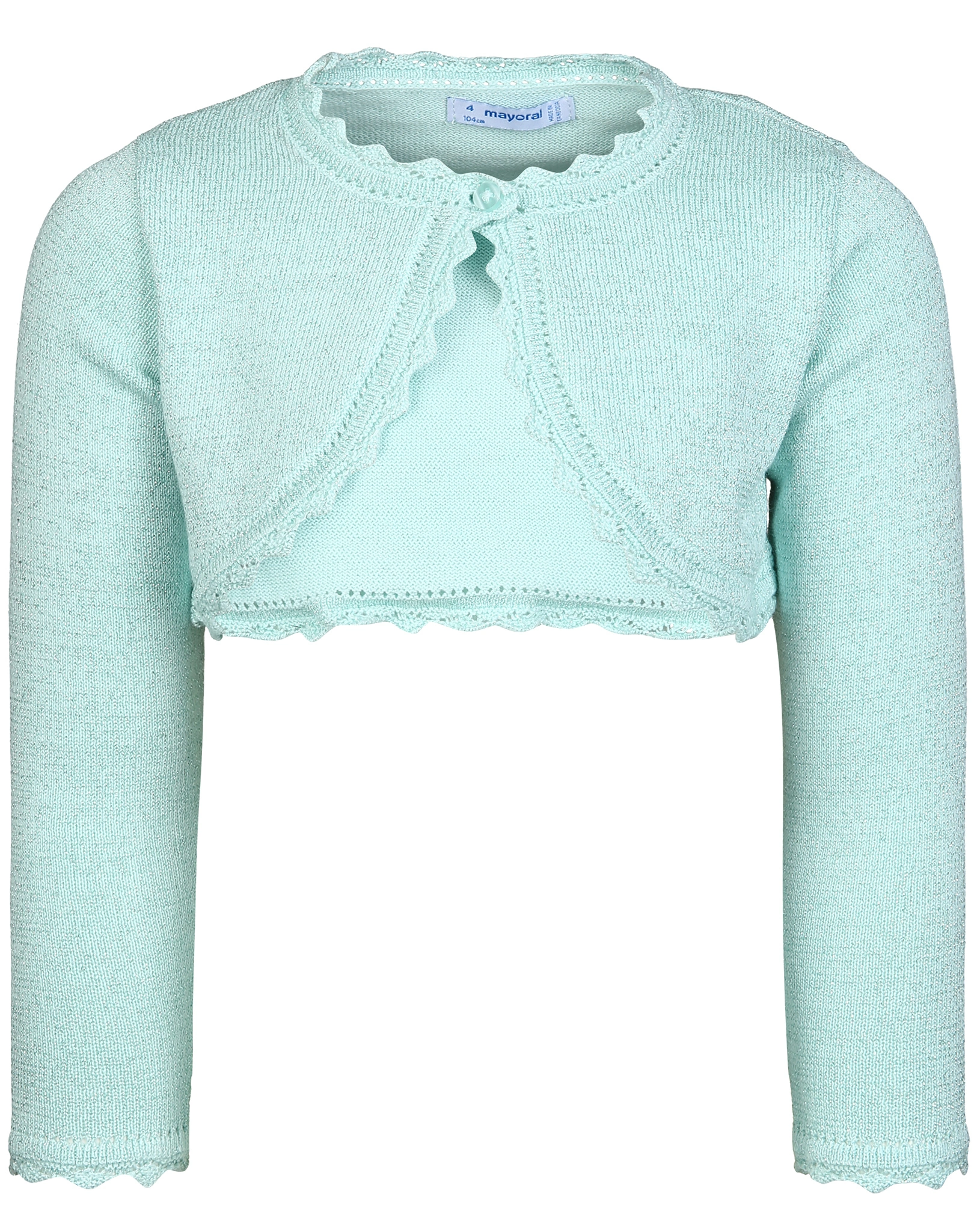 Bolero TRIKOT in wasserblau