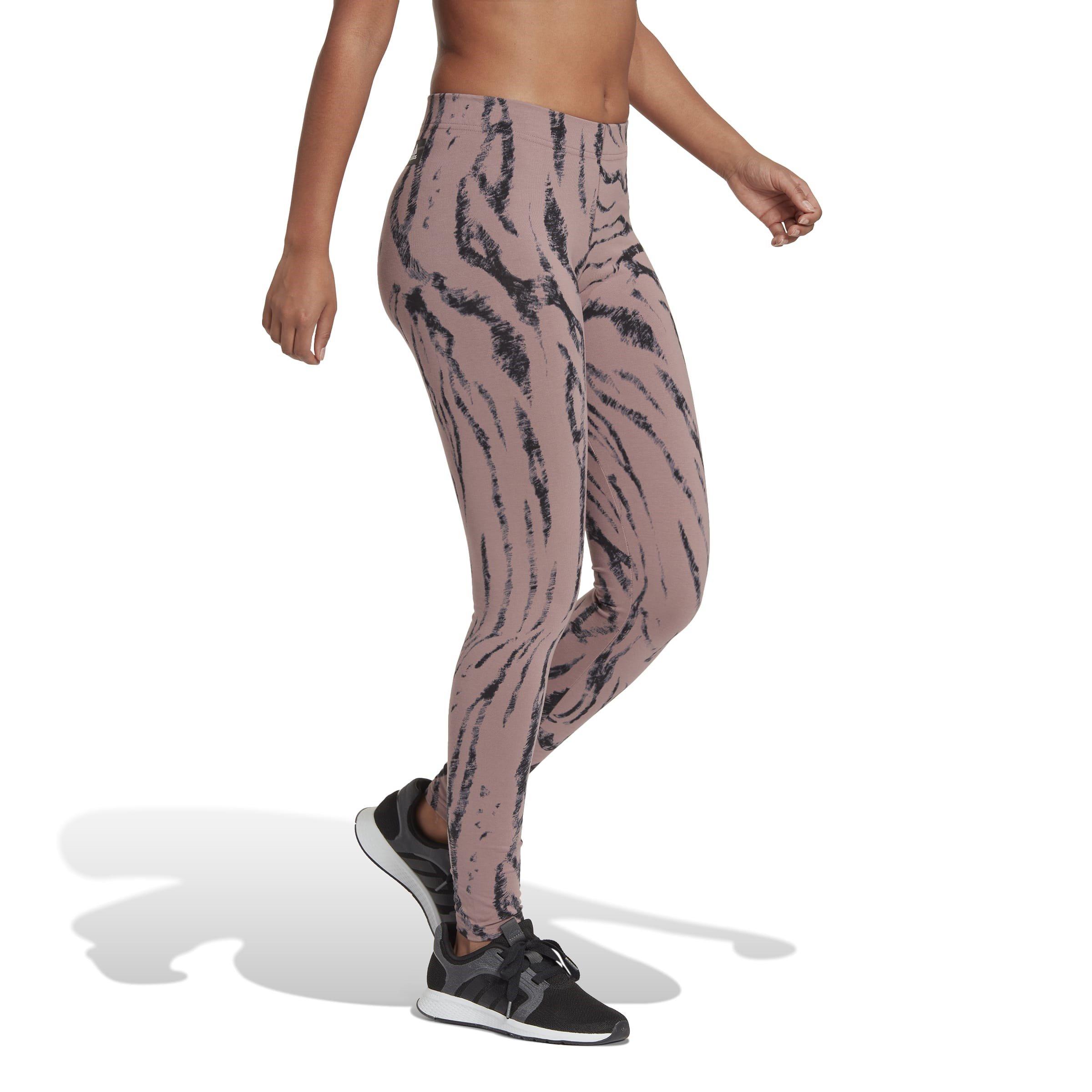adidas Future Icons Animal Print Leggings Womens