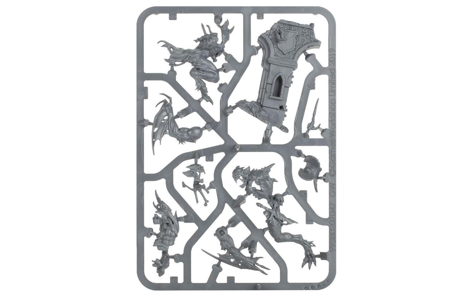 Figurenset Warhammer AoS Spearhead Flesh Eater CourtsWarhammer Age of Sigmar Miniaturen: Speerspitze der Höfe der Leichenfresser
