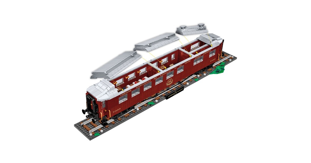 COBIHistorical Collection - Compiègne Wagon (22 June 1940) Constructiespeelgoed