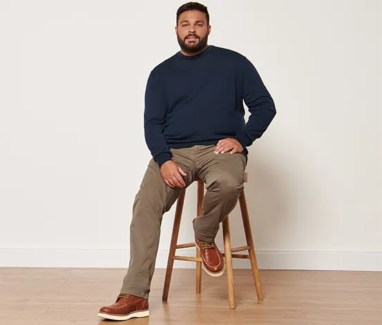 Chino, sandfarben