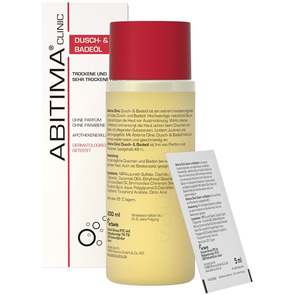 ABITIMA® CLINIC Dusch & Badeöl